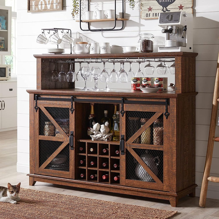 Bar discount wine rack